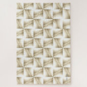 Blanc sur blanc sur blanc Abstrait puzzle (Vertical)