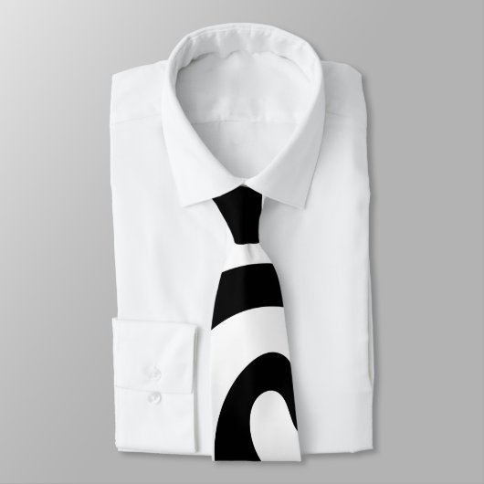 Blanc sur Cravate noire (Attaché)