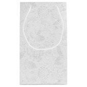 Blanc sur dentelle nuptiale blanche Sac cadeau à l (Dos)