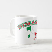 Blanc tasse blanche classique de 11 onces (Devant gauche)