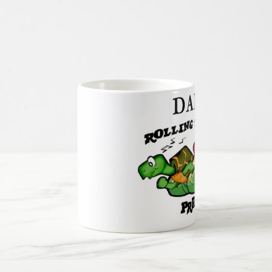 Blanc tasse blanche classique de 11 onces (Centre)