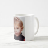 Blanc tasse blanche classique de 11 onces (Devant droit)