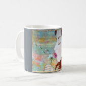 Blanc tasse blanche classique de 11 onces (Devant gauche)