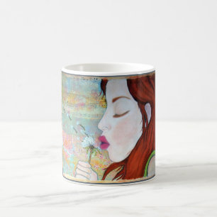 Blanc tasse blanche classique de 11 onces