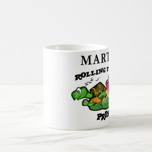 Blanc tasse blanche classique de 11 onces (Centre)