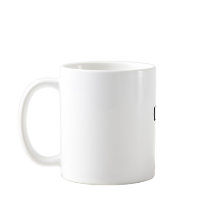 Blanc tasse blanche classique de 11 onces