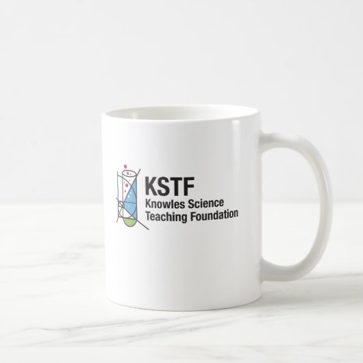 Blanc tasse blanche classique de 11 onces - KSTF (Droite)
