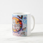 Blanc tasse blanche classique de 325 ml (Devant droit)
