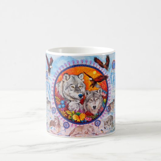 Blanc tasse blanche classique de 325 ml (Centre)