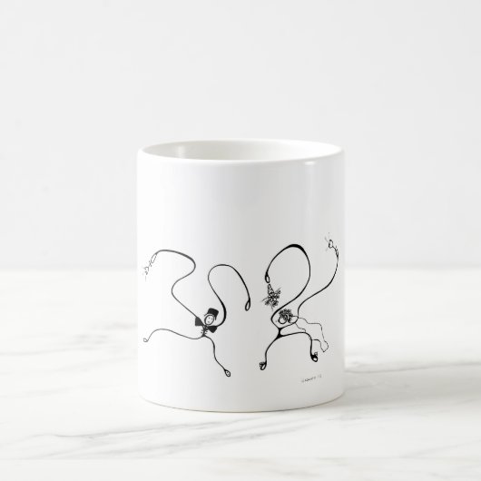 Blanc tasse blanche classique de 325 ml. Le (Centre)