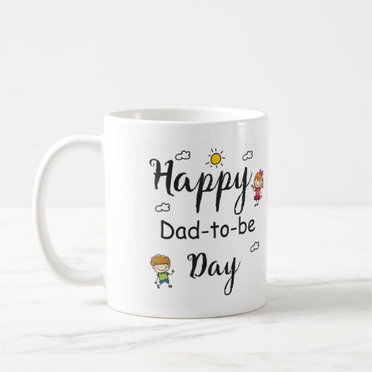 Blanc tasse de classique de 11 onces (Gauche)