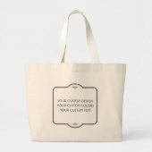 BLANC Your Design Here - Sac fourre-tout (Devant)