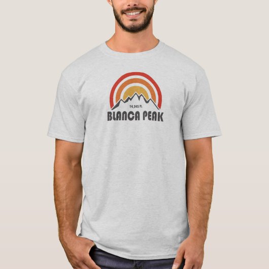 Blanca Peak T-shirt (Voorkant)