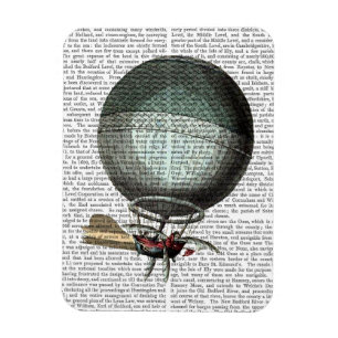 Blanchard Hot Air Ballon Magneet