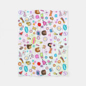 Blanche couverture en toison de Miss Oji (Devant)