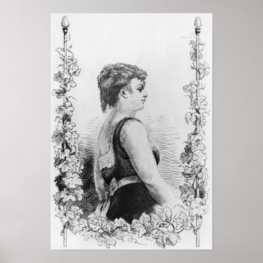 Blanche d'Antigny Poster (Voorkant)