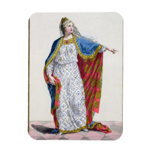 Blanche de Castile (1185/88-1252) Queen of France Magneet