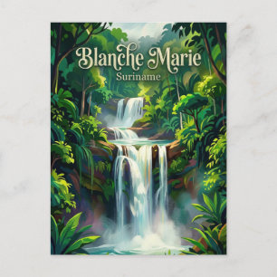 Blanche Marie Waterval Suriname Briefkaart