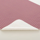 Blanche Sherpa Plaid Berry Pink (3/4)