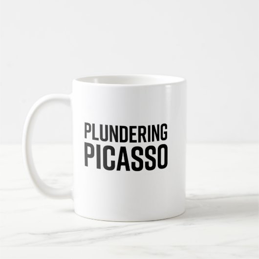 Blanchissement de Picasso Mug (Gauche)
