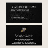 Blanchisserie moderne Information sur les soins de (Devant & derrière)