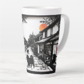 BLANCHISSEURS ANCIENS Chow Latte Mug (Angle droit)
