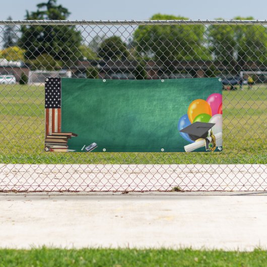 blanco afstudeerder spandoek (Insitu)