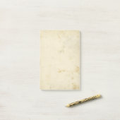 blanco Antiek gekleurd papier Post-it® Notes (Op bureau)