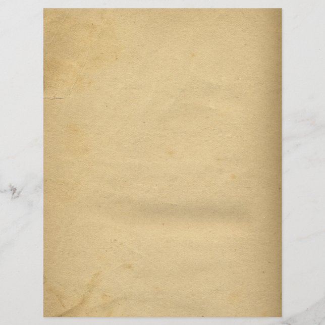 Blanco Antiek papier van 1880 (Voorkant)