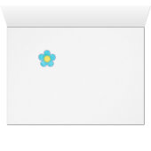 Blanco bedankt Opmerking (Binnen Horizontaal (Onder))