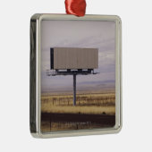 Blanco Billboard Metalen Ornament (Rechts)