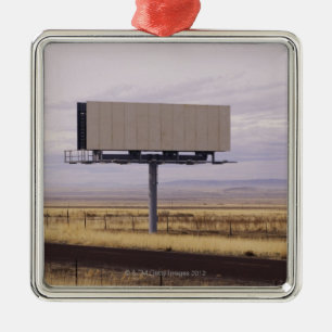 Blanco Billboard Metalen Ornament