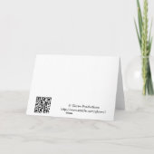 Blanco binnenkant - bedankje bedankkaart (Achterkant)