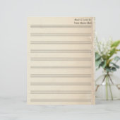 blanco blad 10 pagina's (Staand voorkant)