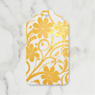 Blanco Bloemendesign op Maat Cadeaulabels
