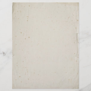 blanco boekbladeren met briefhoofd