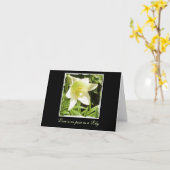 Blanco briefkaart (Gele Bloem)