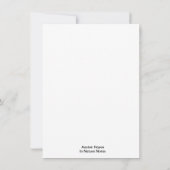 Blanco briefkaart (Achterkant)