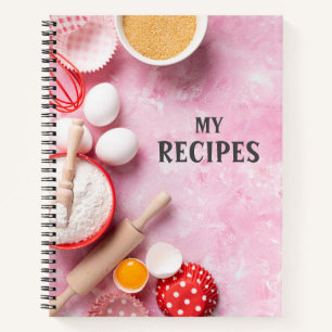 Blanco cookboek ontvangen om in te schrijven notitieboek