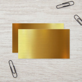BLANCO CREËER JE EIGEN GOUDEN VISITEKAARTJE