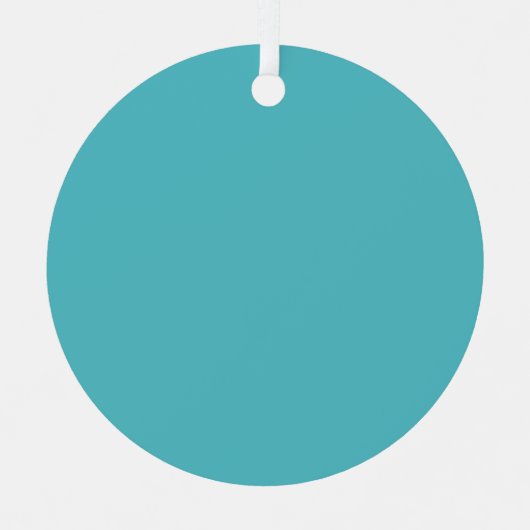 Blanco Creëer je eigen Metalen Ornament (Voorkant)