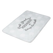 blanco - Creëer uw eigen Badmat (Gekanteld)