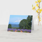 Blanco foto-Wenskaart Kaart (Gele Bloem)