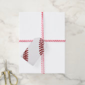 Blanco honkbal cadeau Labels, handschrijven, Jouw Cadeaulabel (Met Touw)