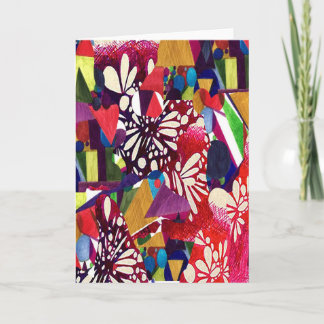 Blanco Kaart 5x7 met de titel "Geofiesta" van M. M