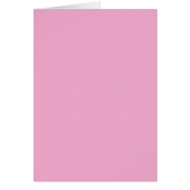 Blanco kaart met Pastel Roze achtergrond (Voorkant)