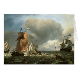 Blanco kaart voor fijne zeevaart