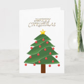 Blanco Kaart voor kerstfoto invoegen (Voorkant)