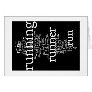 Blanco kaart voor Runners