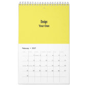 blanco kalender (Feb 2027)